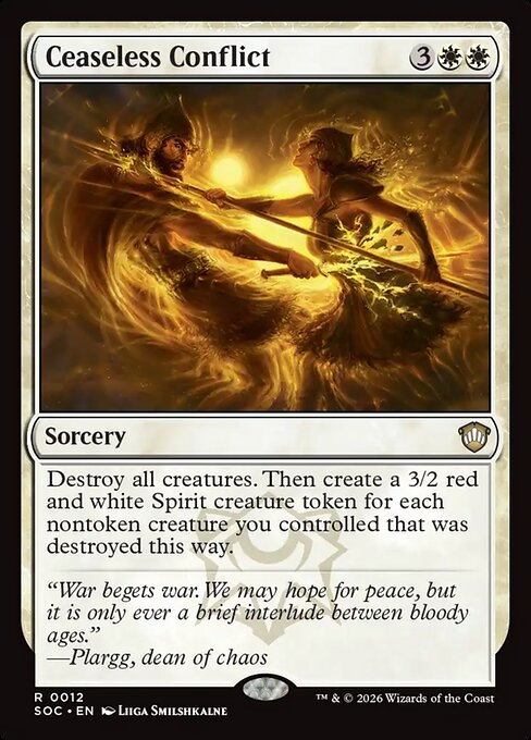 SOC: Ceaseless Conflict
