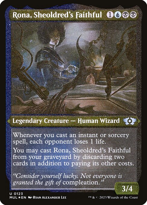 MUL: Rona, Sheoldred's Faithful (Foil Etched)