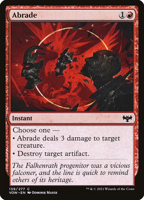 VOW: Abrade (Foil)