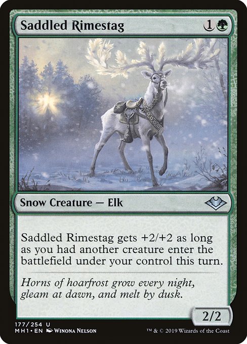 MH1: Saddled Rimestag (Foil)
