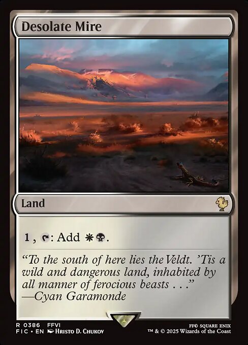 FIC: Desolate Mire