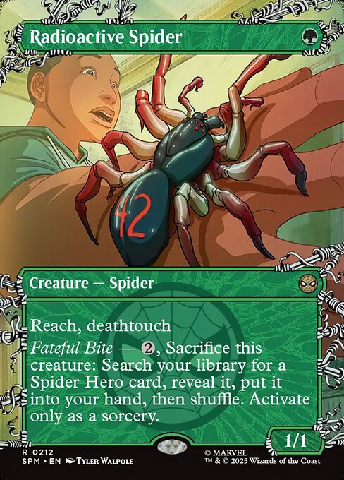 SPM: Radioactive Spider (Borderless) (Foil)