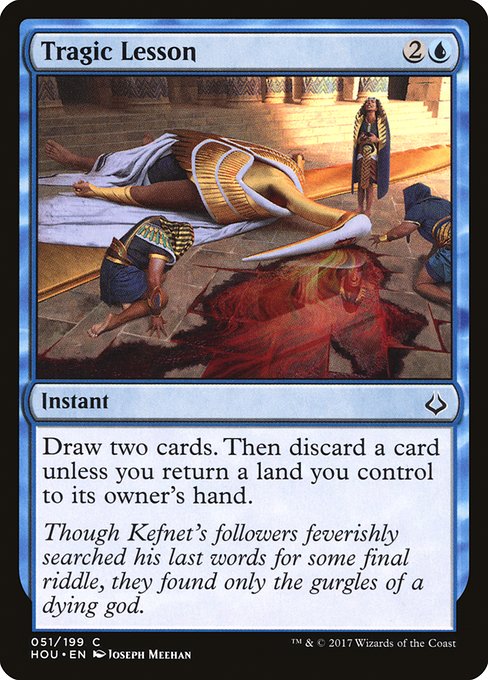 HOU: Tragic Lesson (Foil)