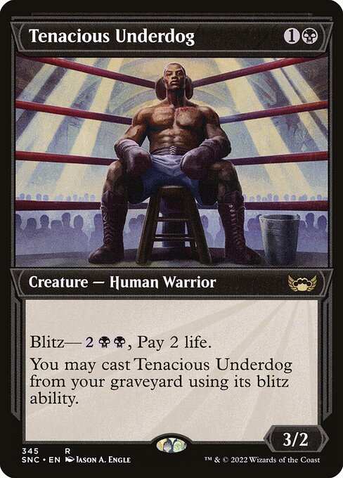 SNC: Tenacious Underdog (Showcase) (Foil)