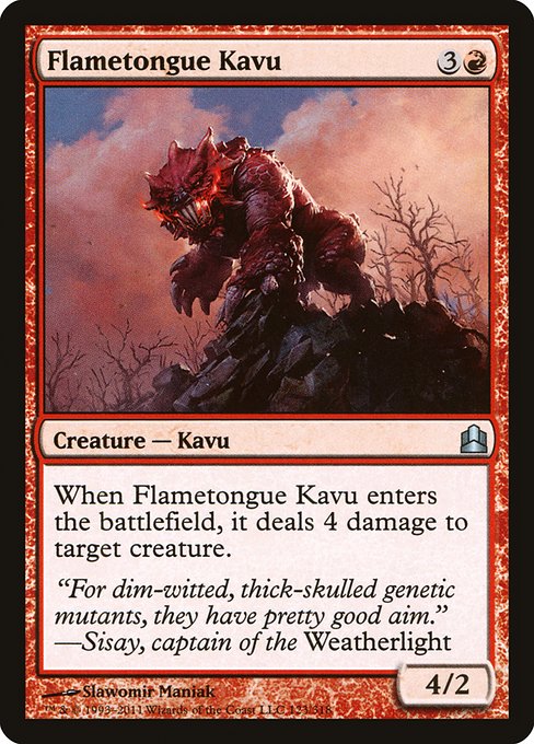 CMD: Flametongue Kavu