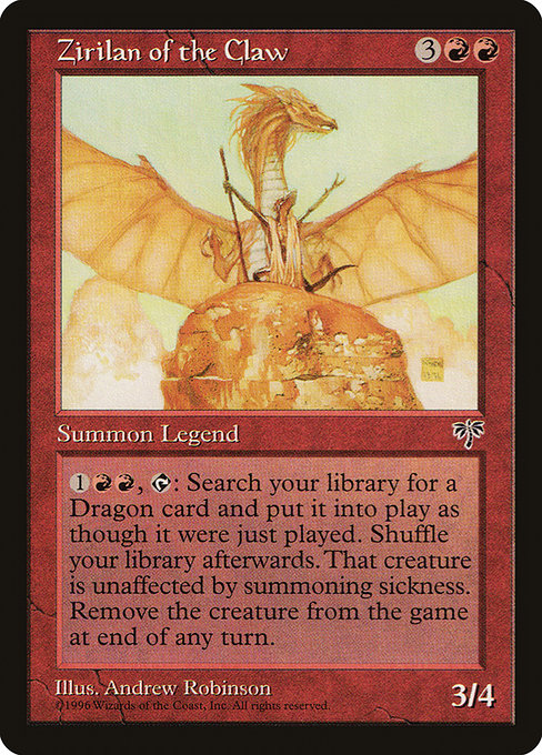 MIR: Zirilan of the Claw