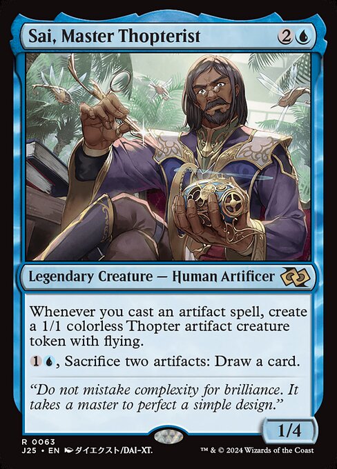 J25: Sai, Master Thopterist (Anime) (Foil)