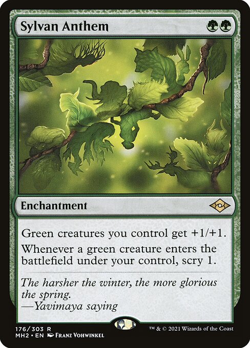 MH2: Sylvan Anthem (Foil)