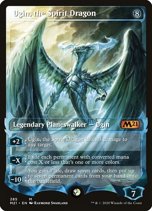 M21: Ugin, the Spirit Dragon (Showcase) (Foil)
