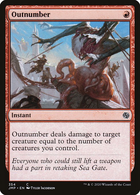 JMP: Outnumber