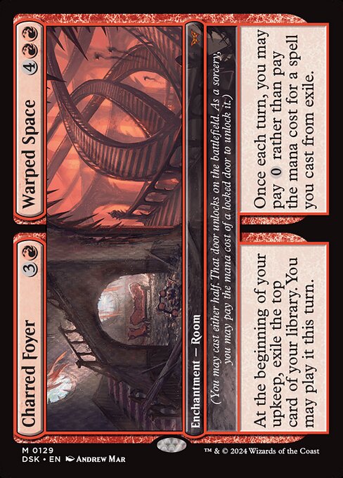DSK: Charred Foyer // Warped Space