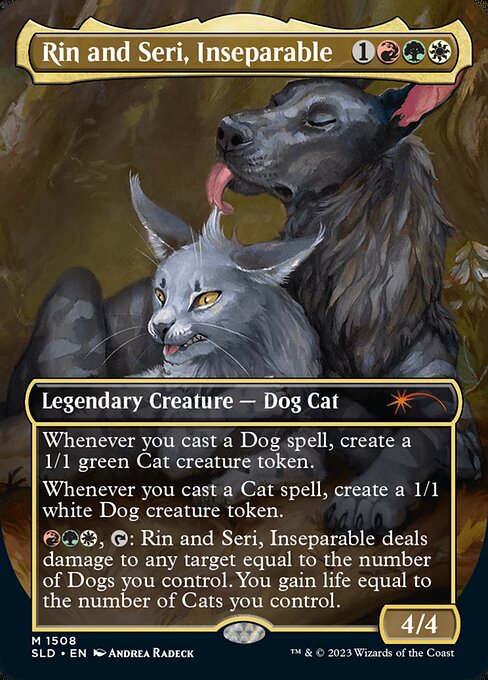 SLD: Rin and Seri, Inseparable (Display Commander) - Thick Stock