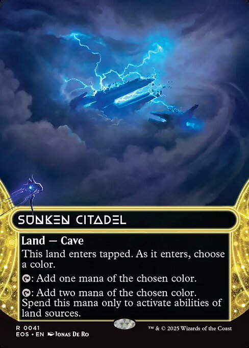 EOS: Sunken Citadel (0041) (Borderless) (Foil)