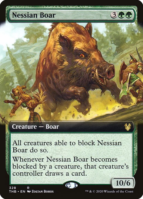 THB: Nessian Boar (Extended Art)