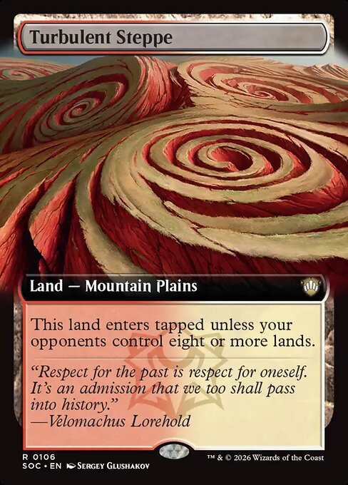 SOC: Turbulent Steppe (Extended Art)