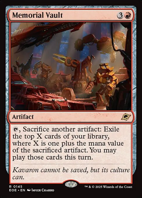 EOE: Memorial Vault