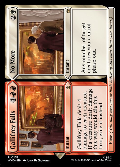 WHO: Gallifrey Falls // No More (Foil)