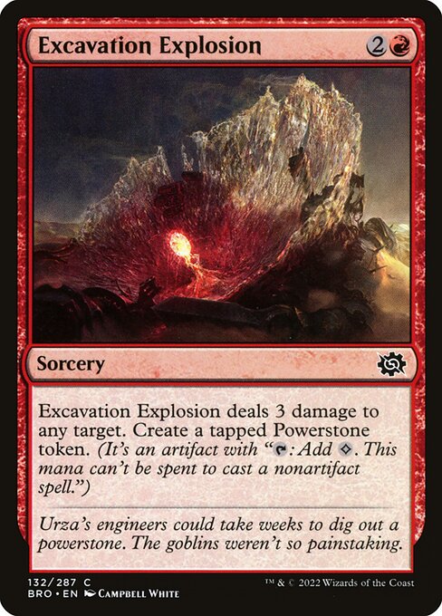 BRO: Excavation Explosion (Foil)