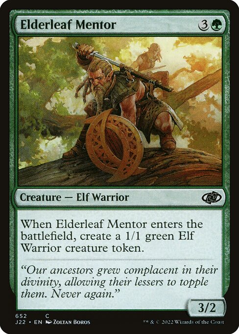 J22: Elderleaf Mentor