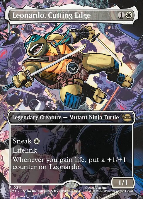 TMT: Leonardo, Cutting Edge (Borderless)