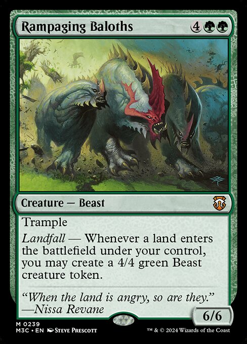 M3C: Rampaging Baloths (Foil)