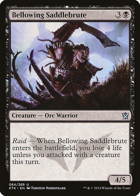 KTK: Bellowing Saddlebrute (Foil)