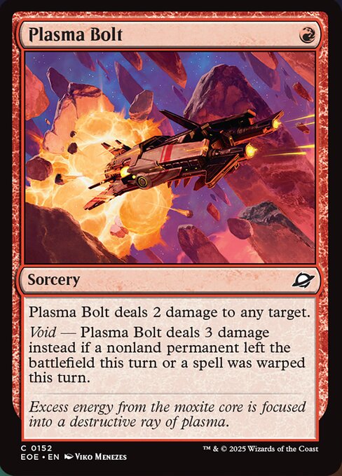 EOE: Plasma Bolt (Foil)
