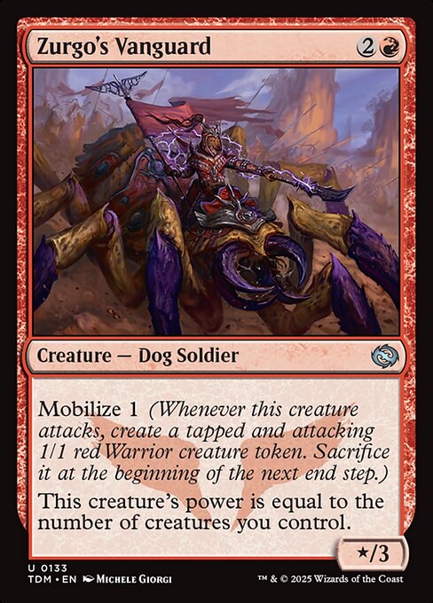 TDM: Zurgo's Vanguard (Foil)