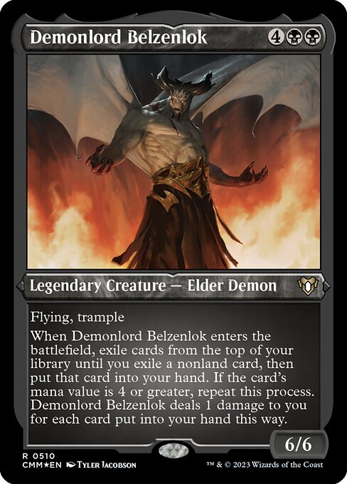 CMM: Demonlord Belzenlok (Foil Etched)