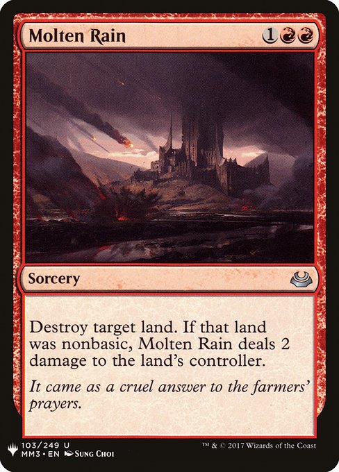 PLST: Molten Rain
