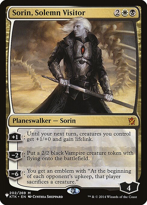 PLST: Sorin, Solemn Visitor