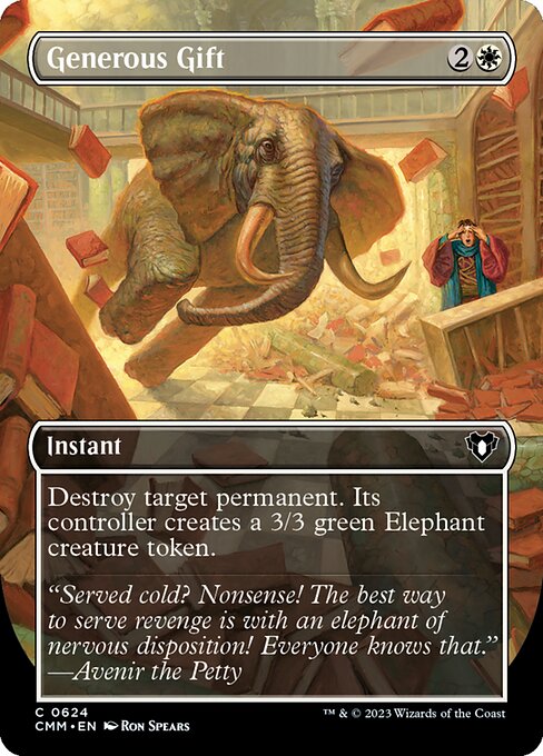 CMM: Generous Gift (Borderless) (Foil)