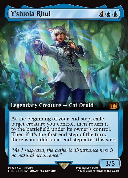 FIN: Y'shtola Rhul (Extended Art) (Foil)