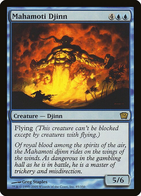 9ED: Mahamoti Djinn (Foil)