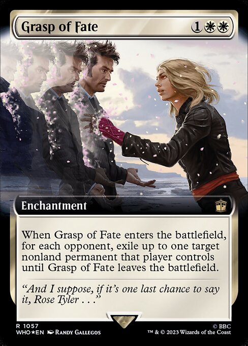 WHO: Grasp of Fate (Extended Art) (Surge Foil)