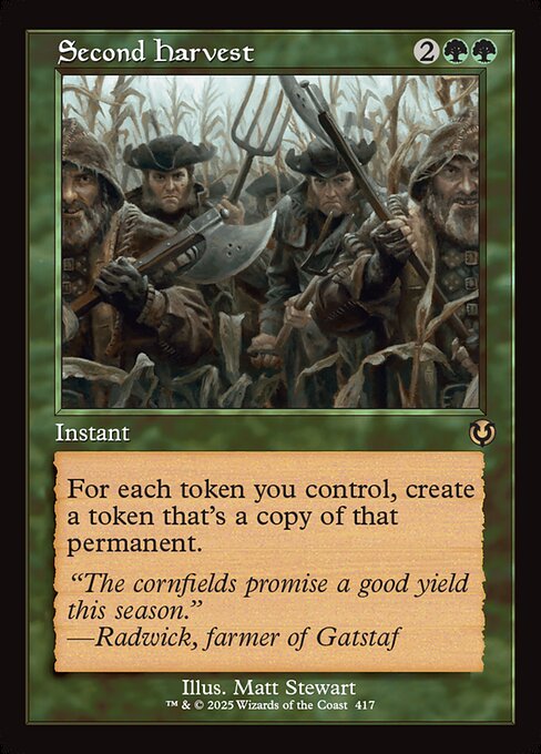 INR: Second Harvest (Retro Frame) (Foil)