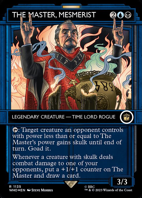 WHO: The Master, Mesmerist (Showcase) (Surge Foil)