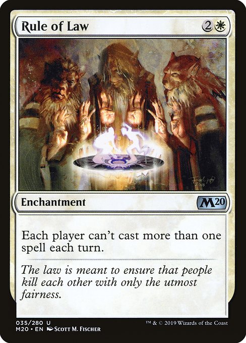 M20: Rule of Law (Foil)