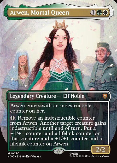 HOC: Arwen, Mortal Queen (Borderless)