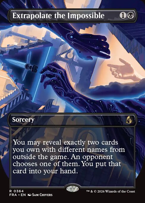 FRA: Extrapolate the Impossible (Borderless) (Foil)