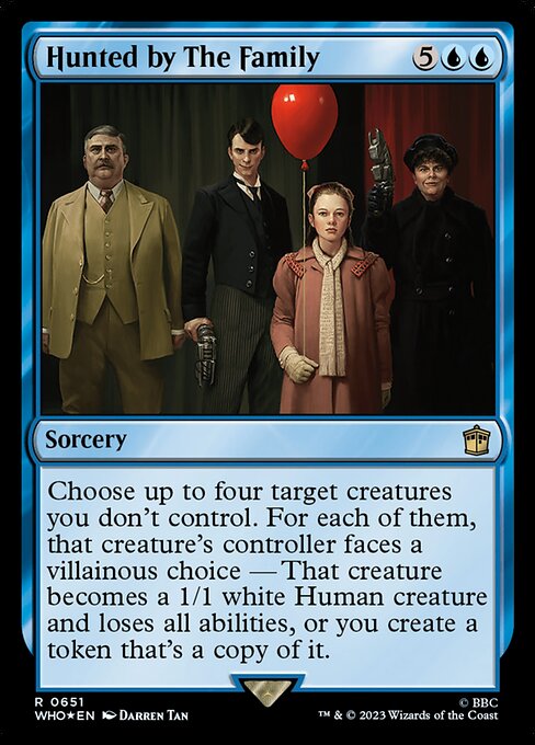 WHO: Hunted by The Family (Surge Foil)