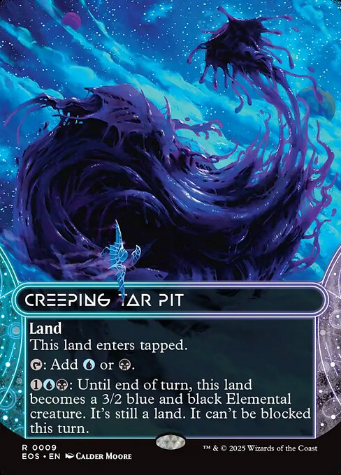 EOS: Creeping Tar Pit (0009) (Borderless) (Foil)