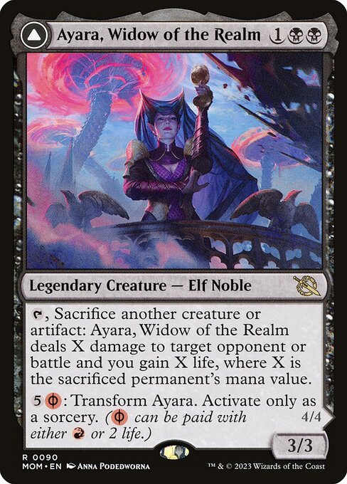 MOM: Ayara, Widow of the Realm (Foil)