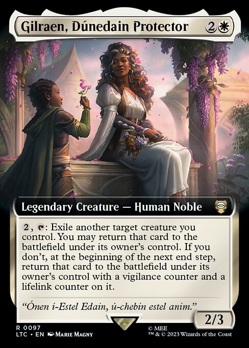 LTC: Gilraen, Dunedain Protector (Extended Art)