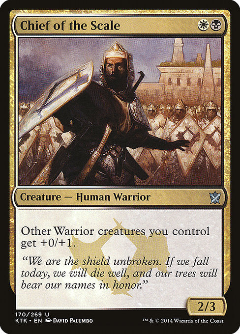 KTK: Chief of the Scale (Foil)