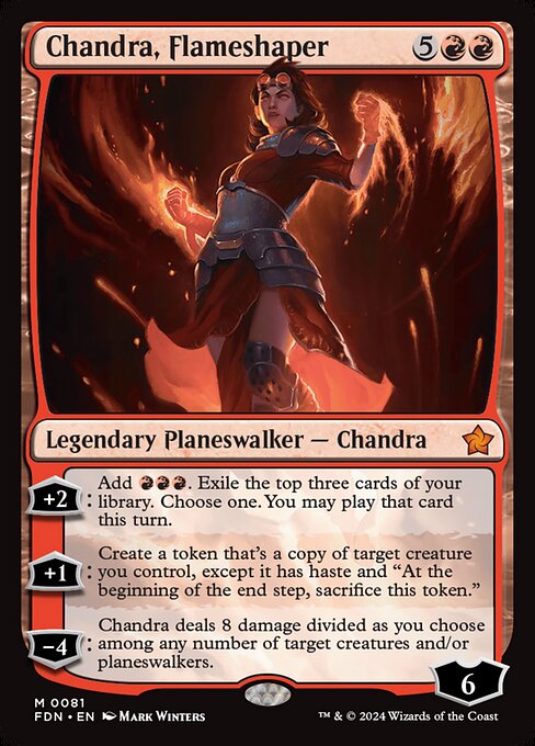 FDN: Chandra, Flameshaper (Foil)