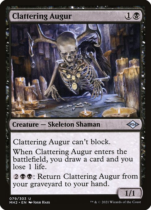 MH2: Clattering Augur (Foil)