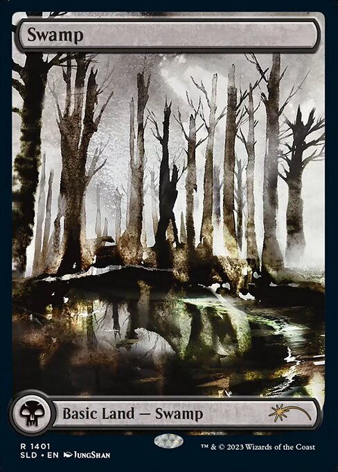 SLD: Swamp (1401) (Foil)