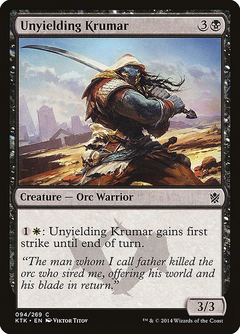 KTK: Unyielding Krumar (Foil)