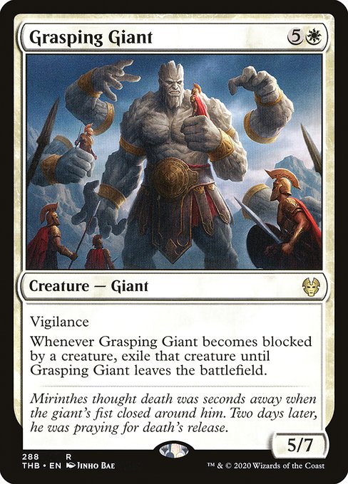 THB: Grasping Giant